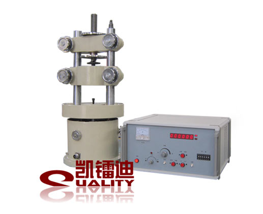 Spring high frequency fatigue testing machine